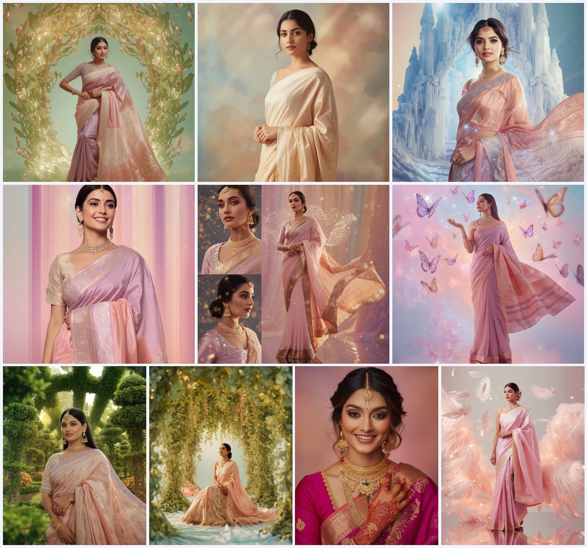 Best 10 Saree Prompt For Women In English for Clear Directions | Traditional saree prompt in english pdf