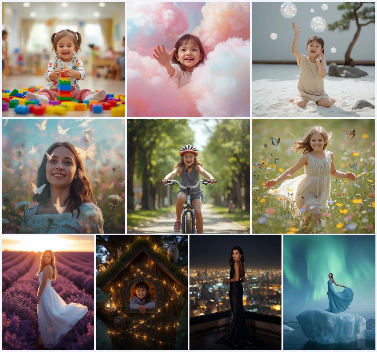 New 10 Radiant Girl’s AI Prompts for Sun-Drenched Field of Sunflowers | prompt for girl photo editing