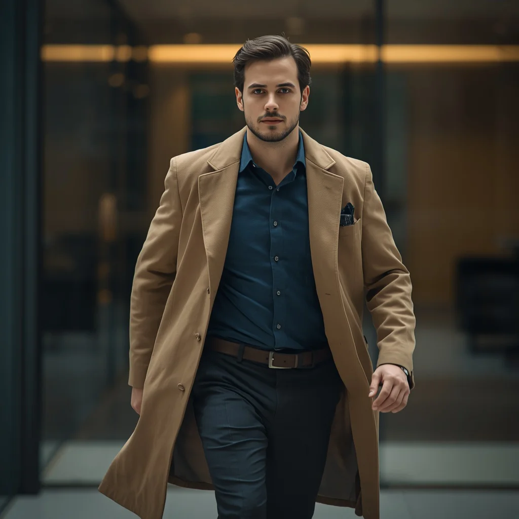 The Dynamic Presence of a Man in Motion — AI image prompt