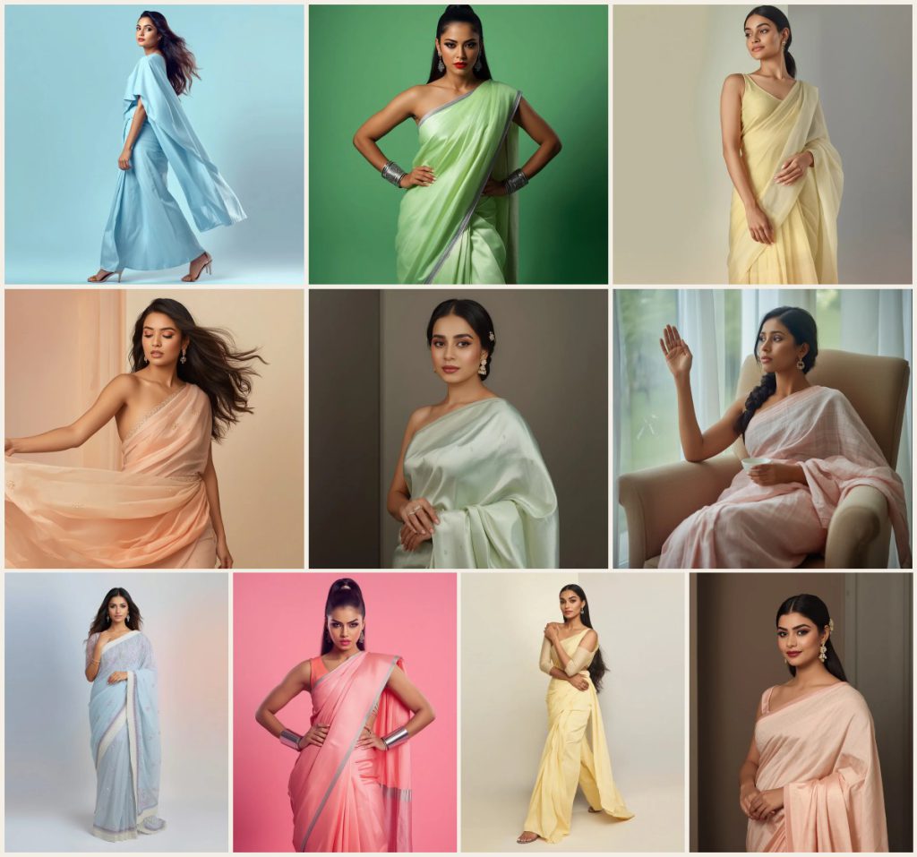 Top 10 Saree with Traditional Blouse AI Prompts for Classic Elegance